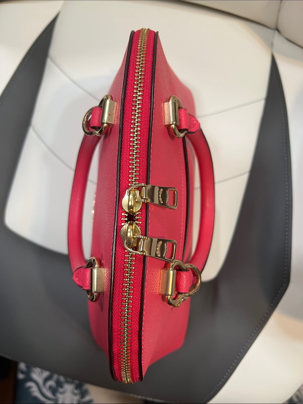 Coach Large Katy Dome Satchel - Picture 12 of 17